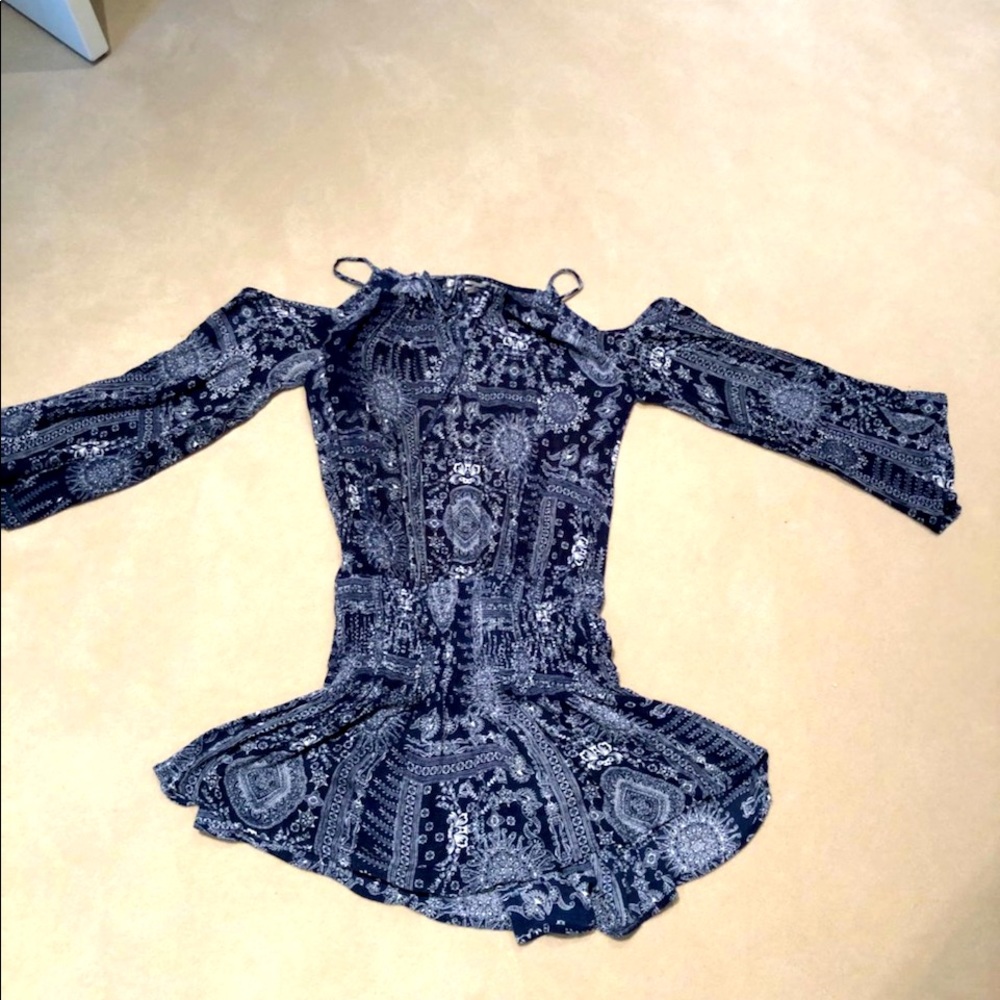 A fun dress shirt with shoulders cut out